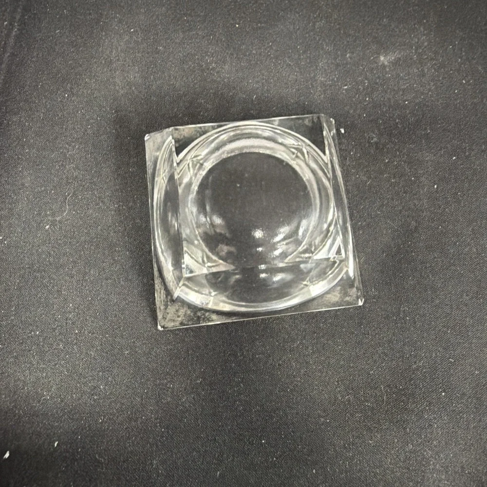 Vintage Nybro Glasbruk Sweden Tord Kjellstrom Ice Cube Tealight/Votive